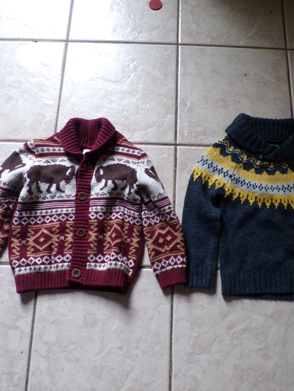 Boys Sweaters GYMBOREE & DIP Size 3T Excellent Condition